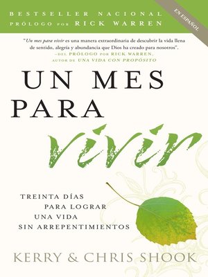 cover image of Un mes para vivir